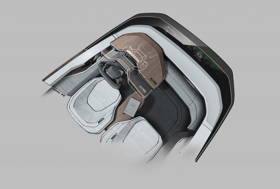 Эскиз Audi AI:ME 2019 года  (фото 67 из 104)